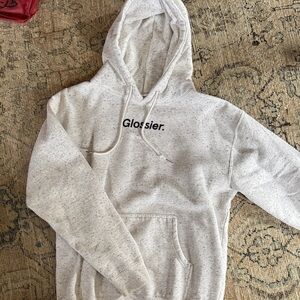 Glossier Hoodie!! Size medium! Great condition!!